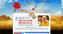 Desktop Screenshot of elenacartomante.com